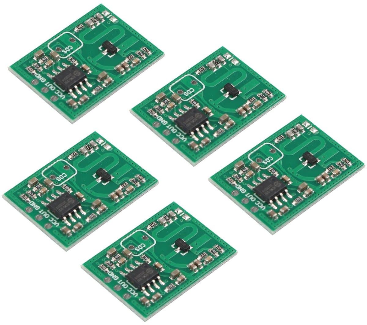 5PCS RCWL-0515 Microwave Radar Sensor Module - Menselijke Inductie Schakelmodule
