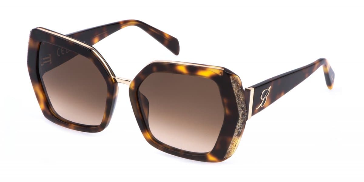 Blumarine SBM870S Avana rossa lucido 56/18/140 WOMAN Zonnebrillen