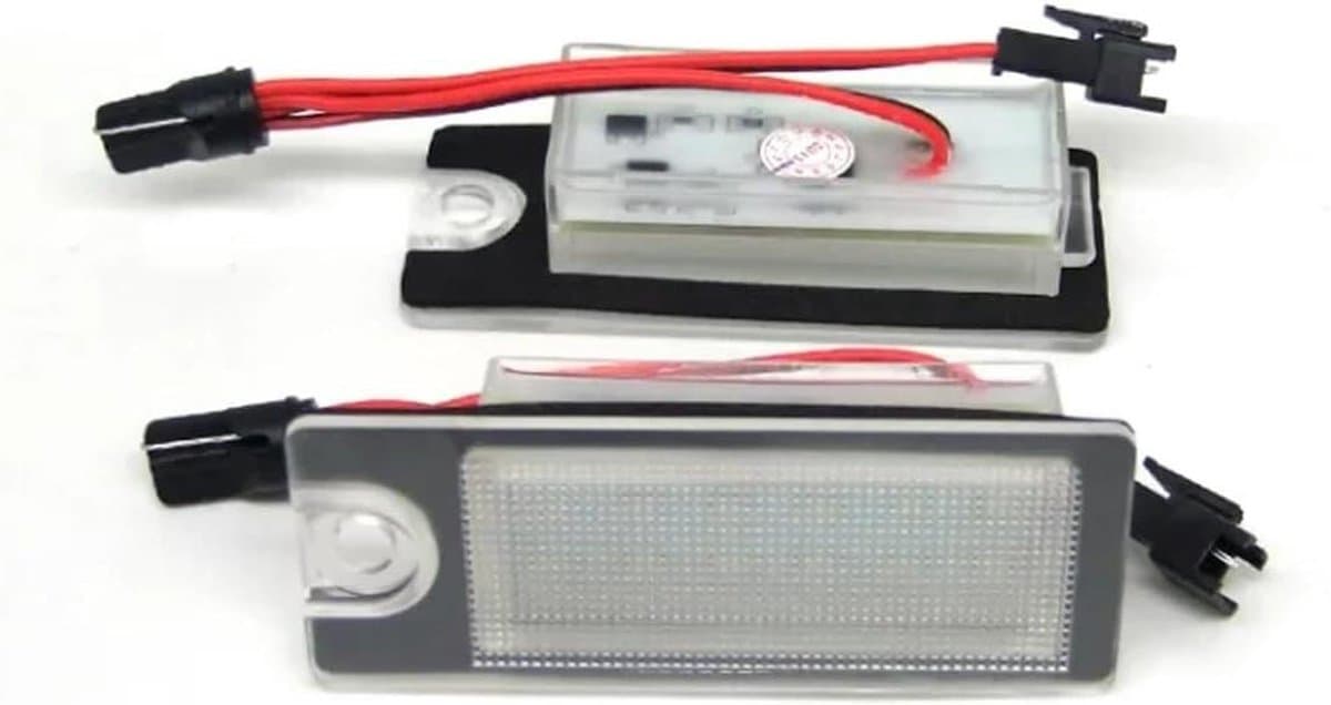 LED Kentekenplaat Verlichting - Nummerplaat Lampen - Auto Verlichten - Canbus Foutvrij - 2 stuks - Wit
