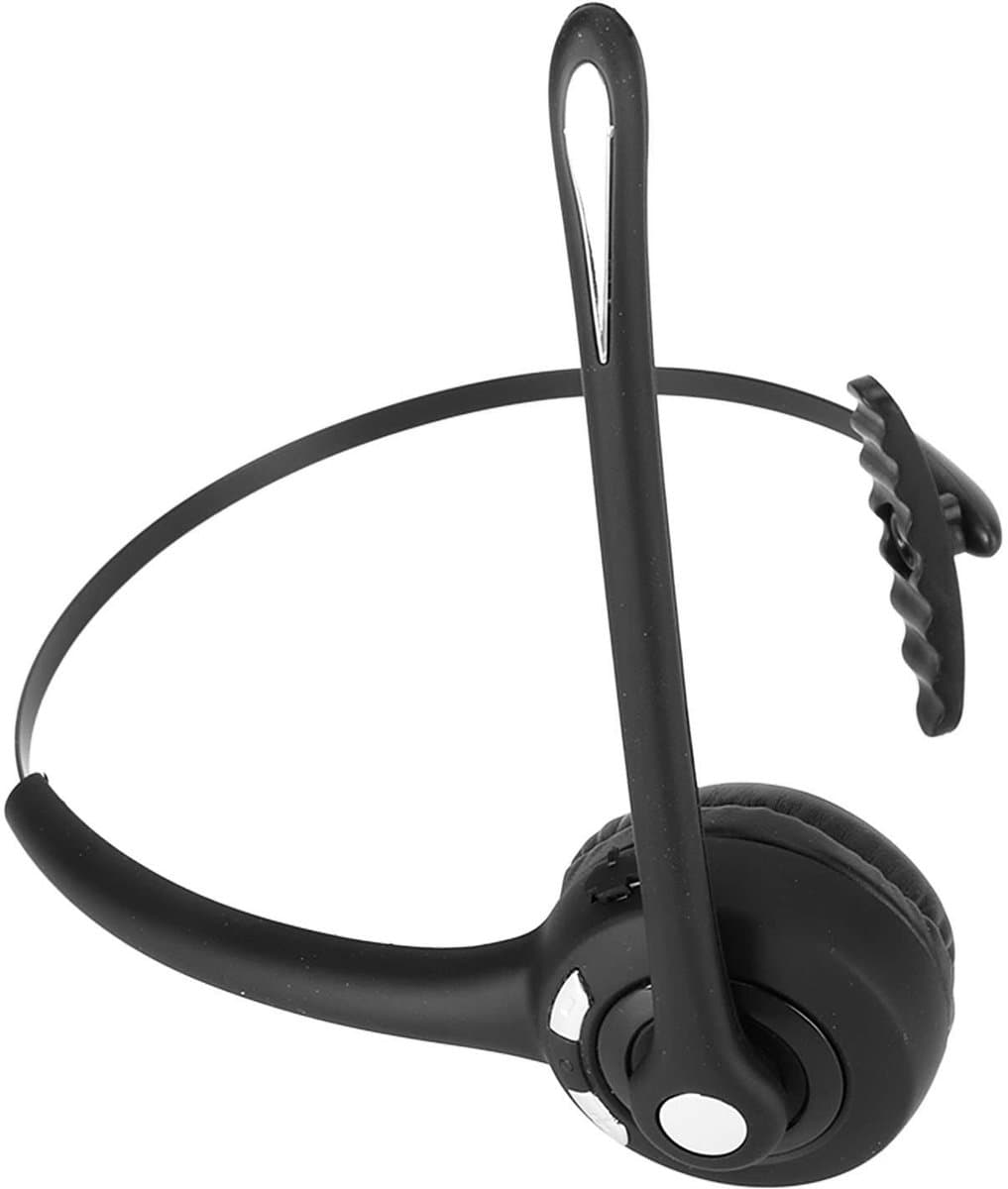OmGoods - Dailygoody - Bluetooth-headset - Draadloze Hoofdtelefoon - Ruisonderdrukking - Een Oor - HD-Microfoon - Geschikt voor Telefoon en Laptop - Verstelbare