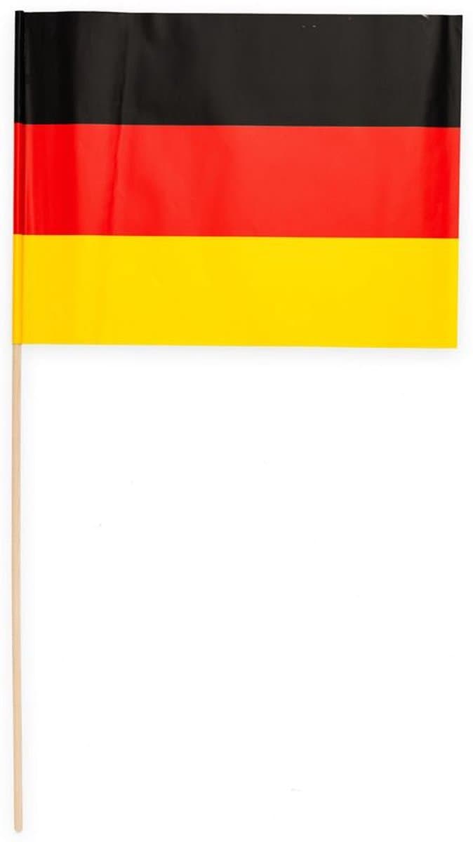 Zwaaivlaggetjes Duitsland 20x30cm (10st)