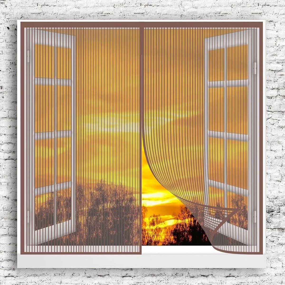 Magnetisch Vliegengordijn voor Deur 110x145cm - Automatische Sluiting