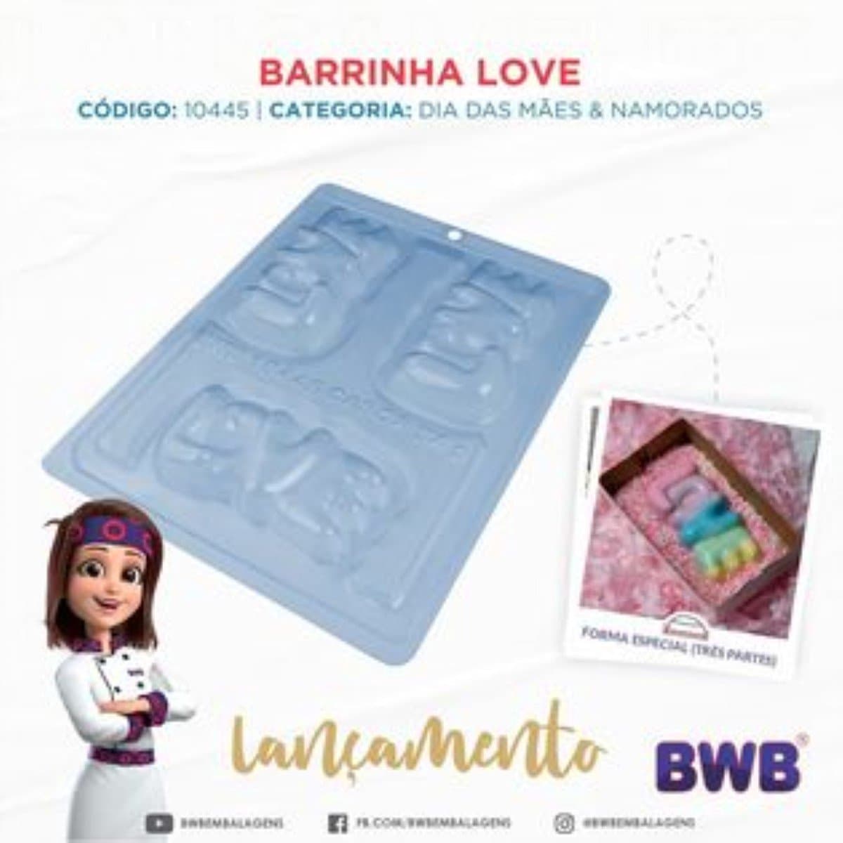 BWB chocolade mal reepjes love