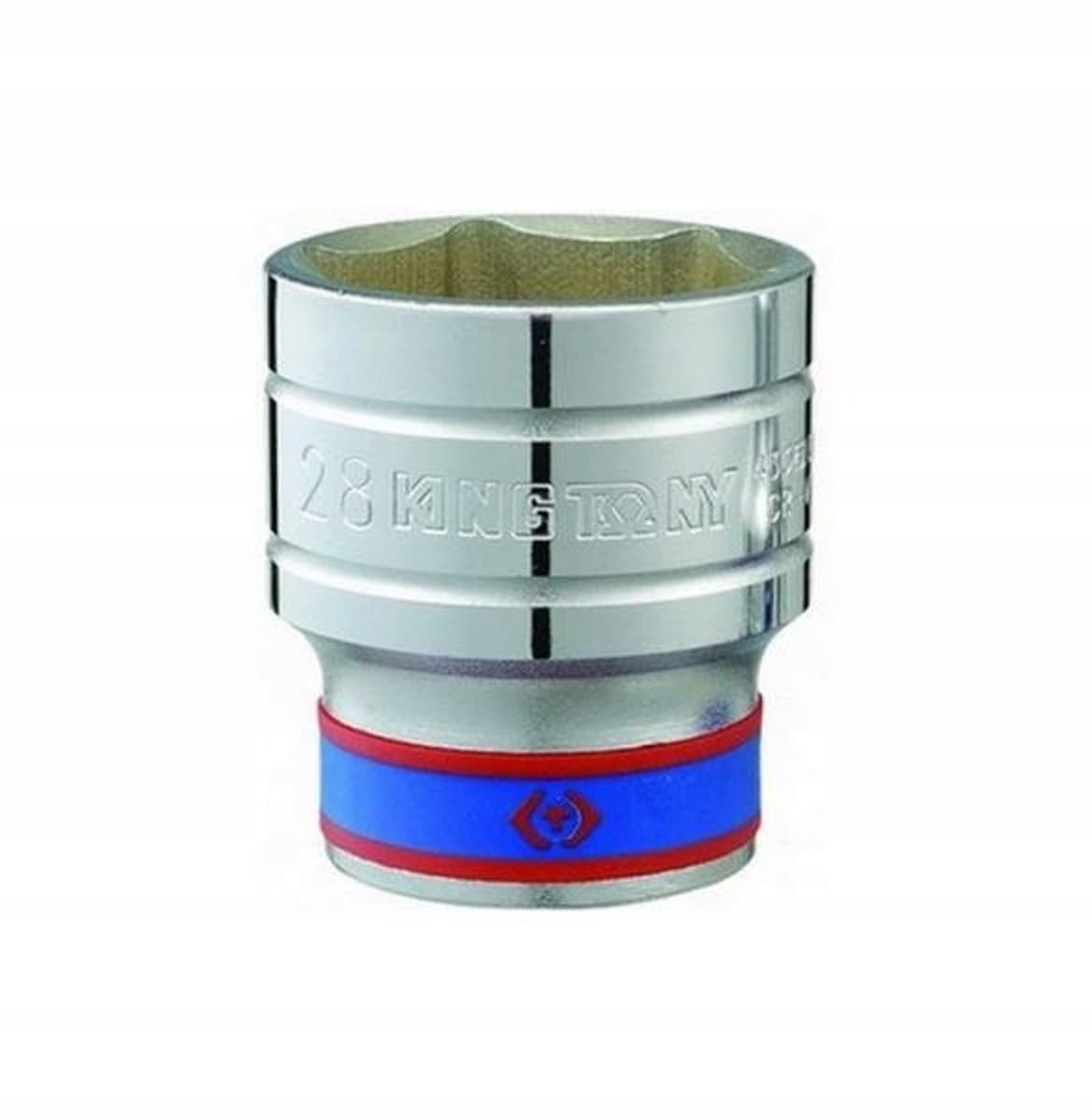 King Tony Dopslagsleutel 1/2" 36mm 6-kant Chroom
