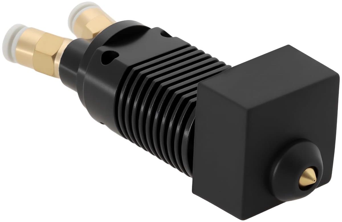 3D Printer Dual Color Extrusion Head 0.4mm Two In One Out Mixed Color Compatible with Creality Ender-3 CR10 Series
