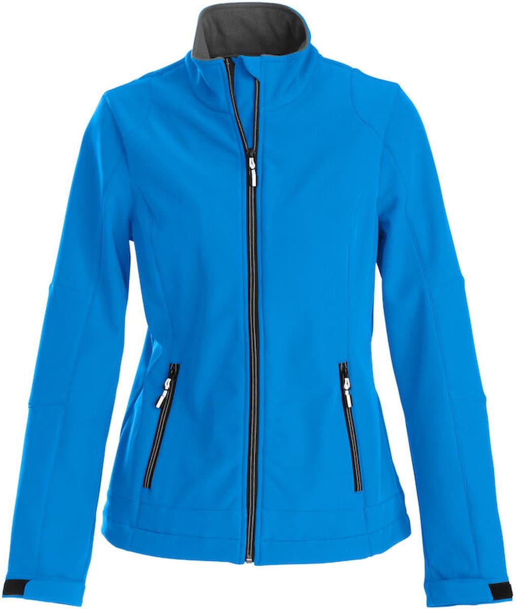 Printer SOFTSHELL JACKET TRIAL LADY 2261045 - oceaanblauw - XS