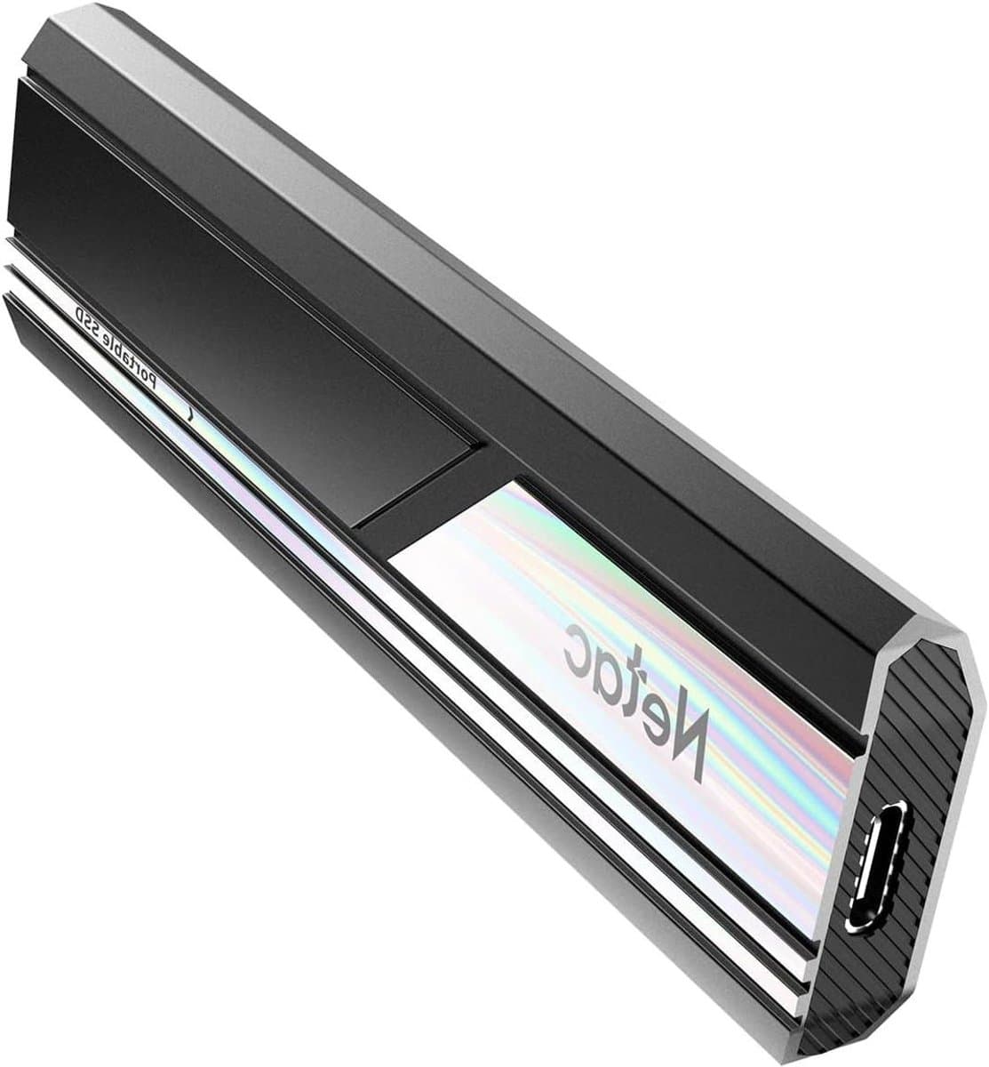 Draagbare SSD - Externe Opslag - Bestanden Opslaan - Snelle Overdracht - 2 TB - Zwart