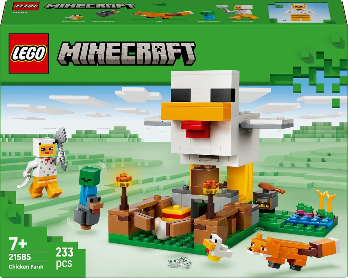 LEGO Minecraft Kippenboederij 21585