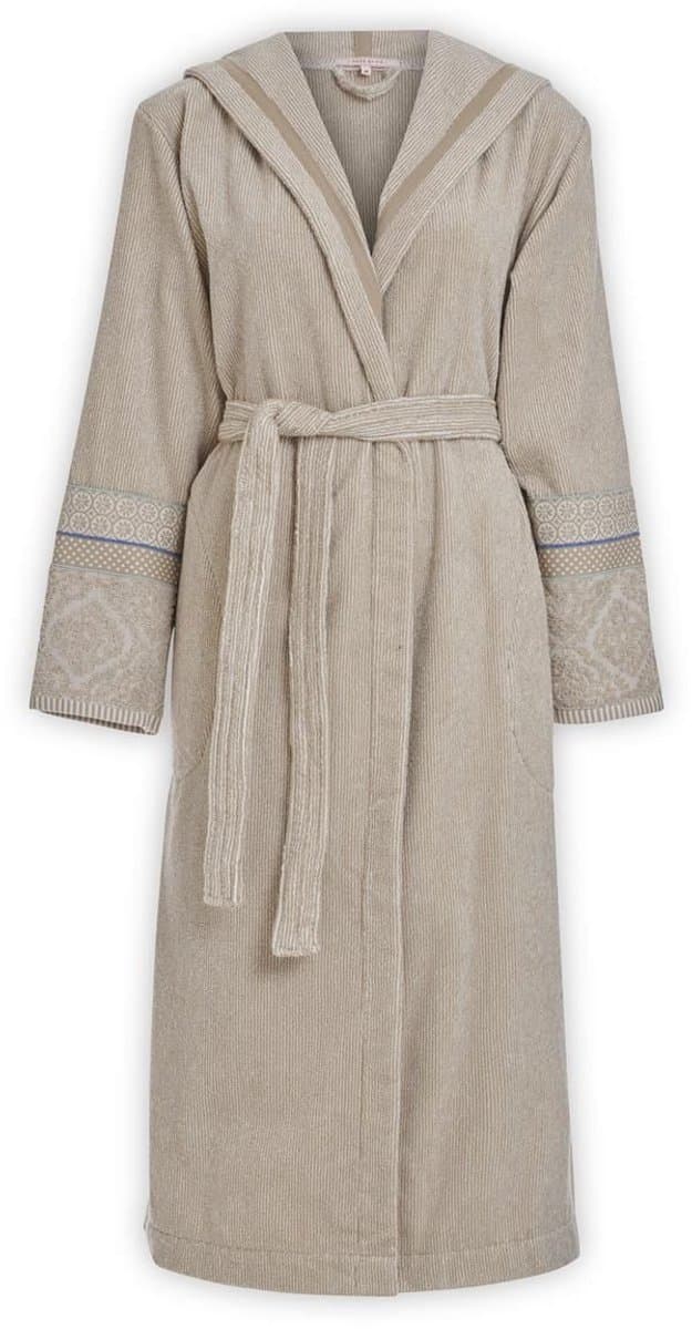 Pip Studio Soft Zellige Badjas - Khaki - M