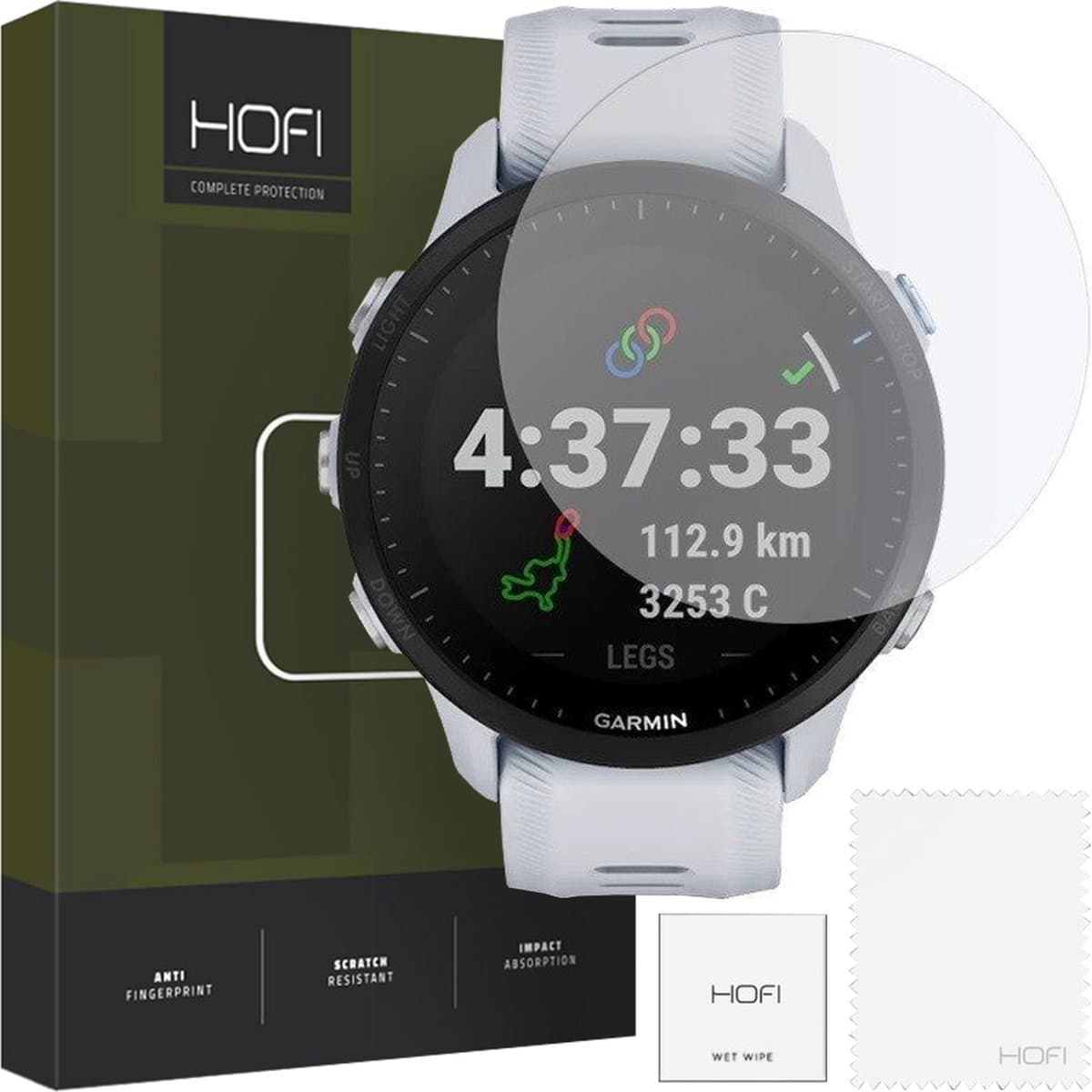 GEHARD - GLAS - HOFI GLASS PRO+ GARMIN FORERUNNER - 955 / 955 - SOLAR