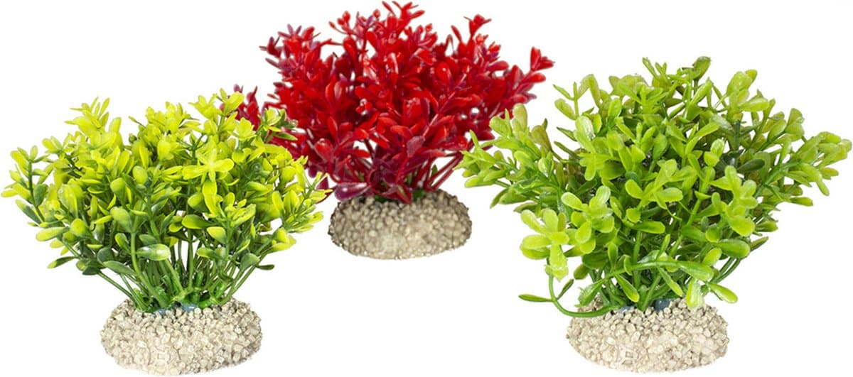 Aqua Della Decor Plant Glosso - Aquarium - Kunstplant - 9 cm Assorti