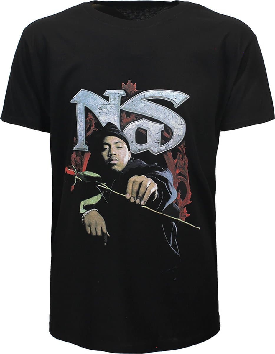 NAS Red Rose Flex T-Shirt - Officiële Merchandise - L