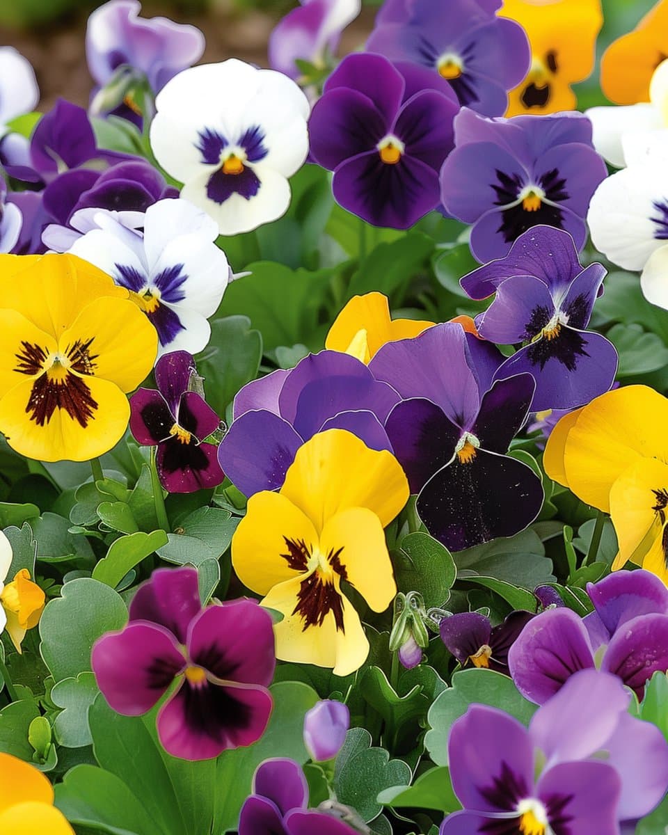 2 sets - Viool Zaden Zwitserse Reuzen Gemengd Viola Wittrockiana Tweejarig