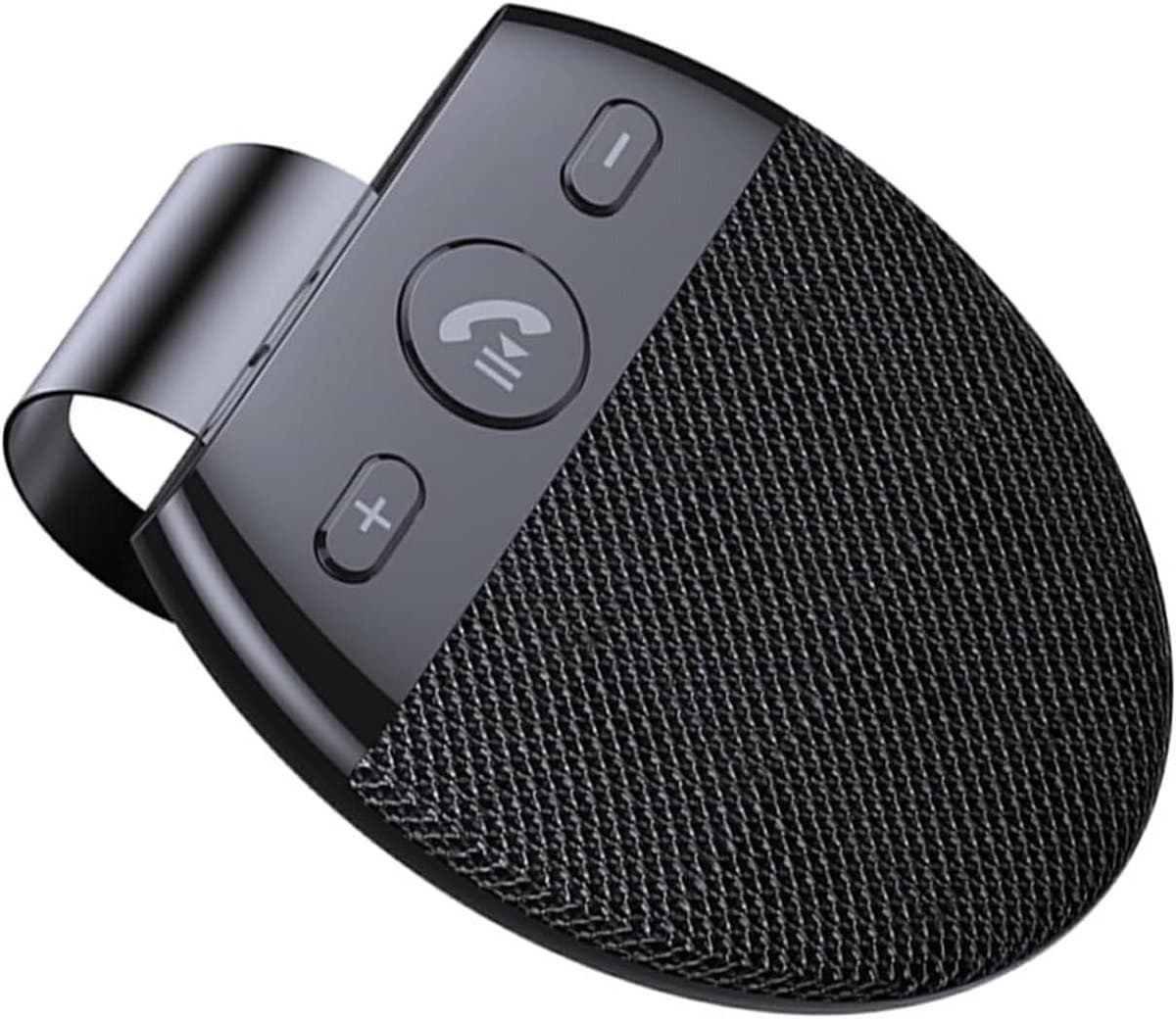 Carkit Speakerphone - Handsfree Carkit - Veilig Bellen - Dubbele Machine Connectie - 12 x 10 x 6 cm - Zwart