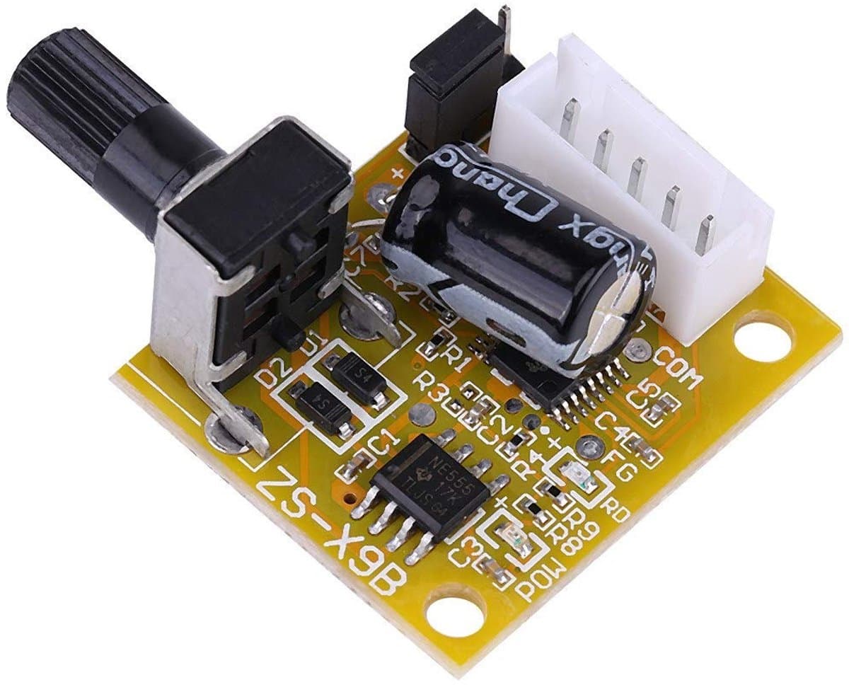 VT Goods - DC borstelloze motorcontroller - Sensorloze snelheidsregelaar - Compact en multifunctioneel - 5V-15V 15W - DC-motorstuurprogramma - Ideaa..