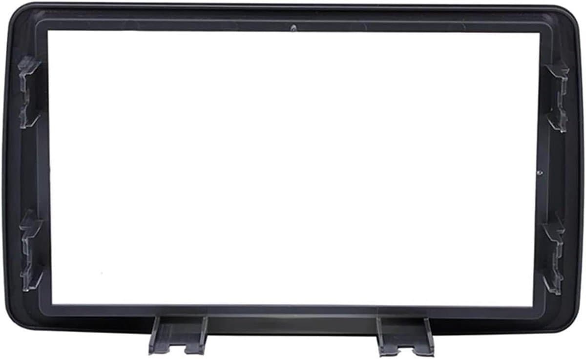 Dashboard Frame - Autoradio Paneel - Radio Installatie - Naadloze Contourpasvorm - 7 Inch 2 Din - Donkergrijs