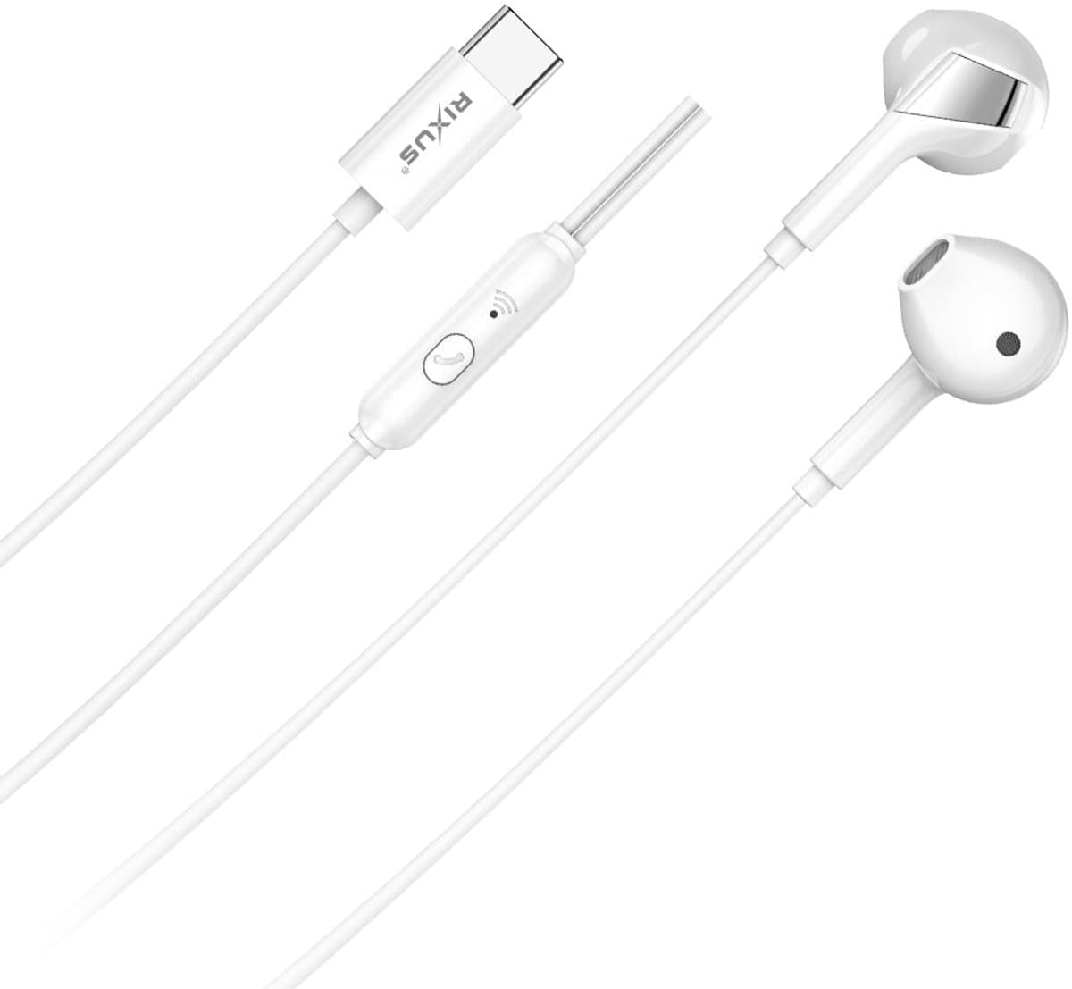 Rixus RXHD19C Soundmagic USB-C Earphone Headset