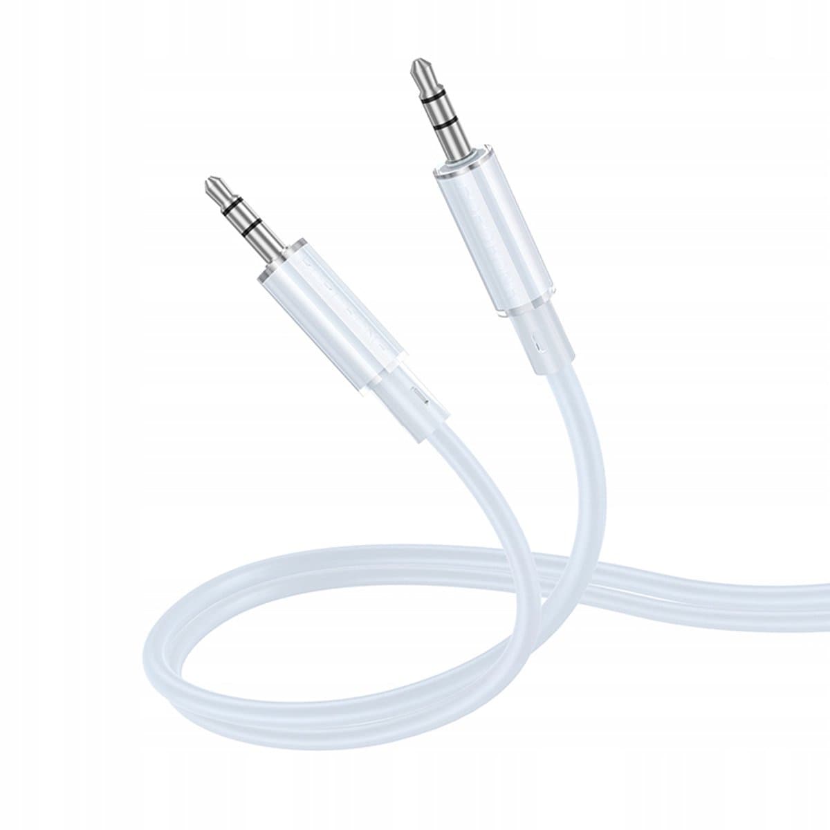 Borofone AUX Kabel BL21 Lemon 3.5mm Jack naar Jack 1m Blauw