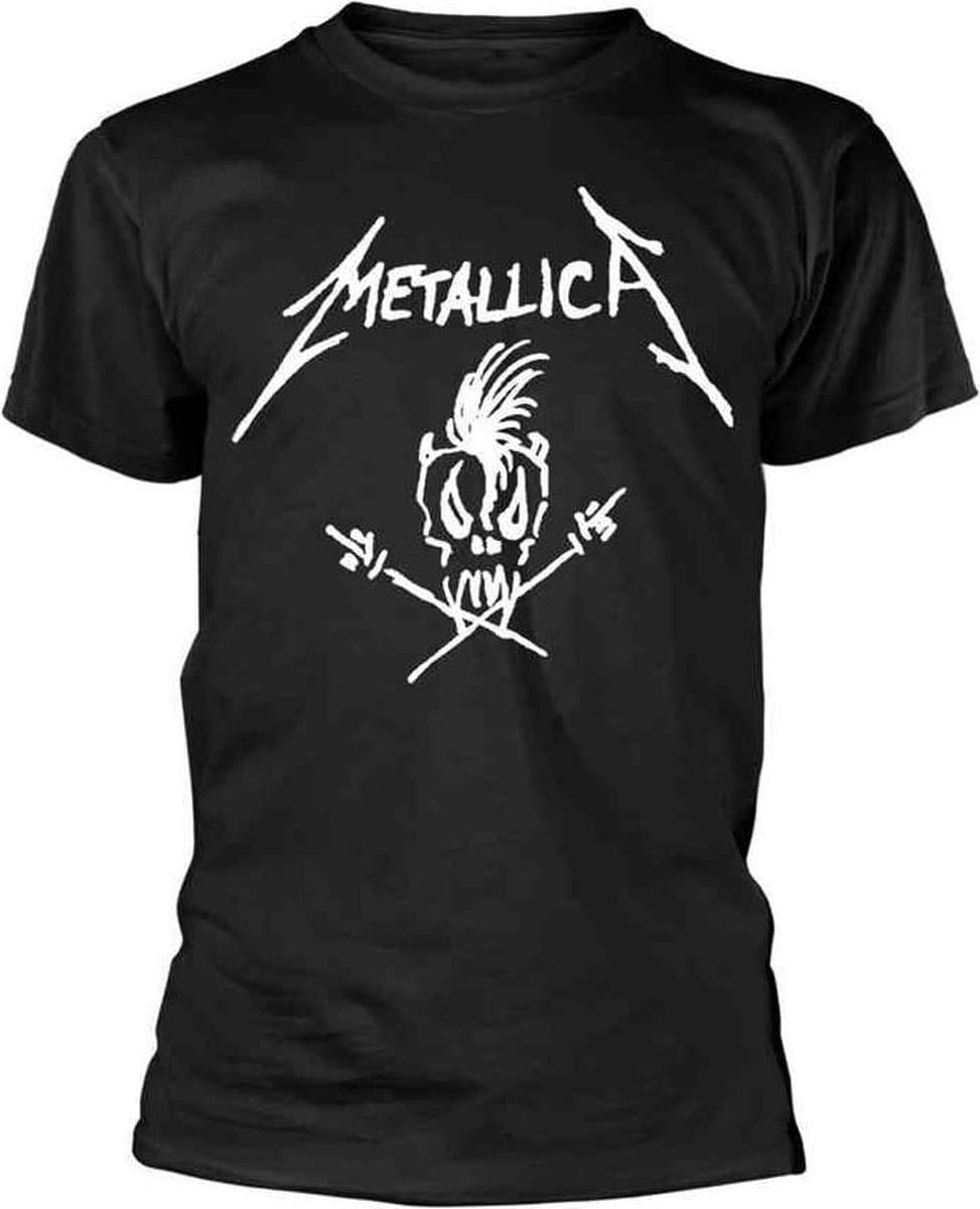 Metallica Heren Tshirt -M- Original Scary Guy Zwart
