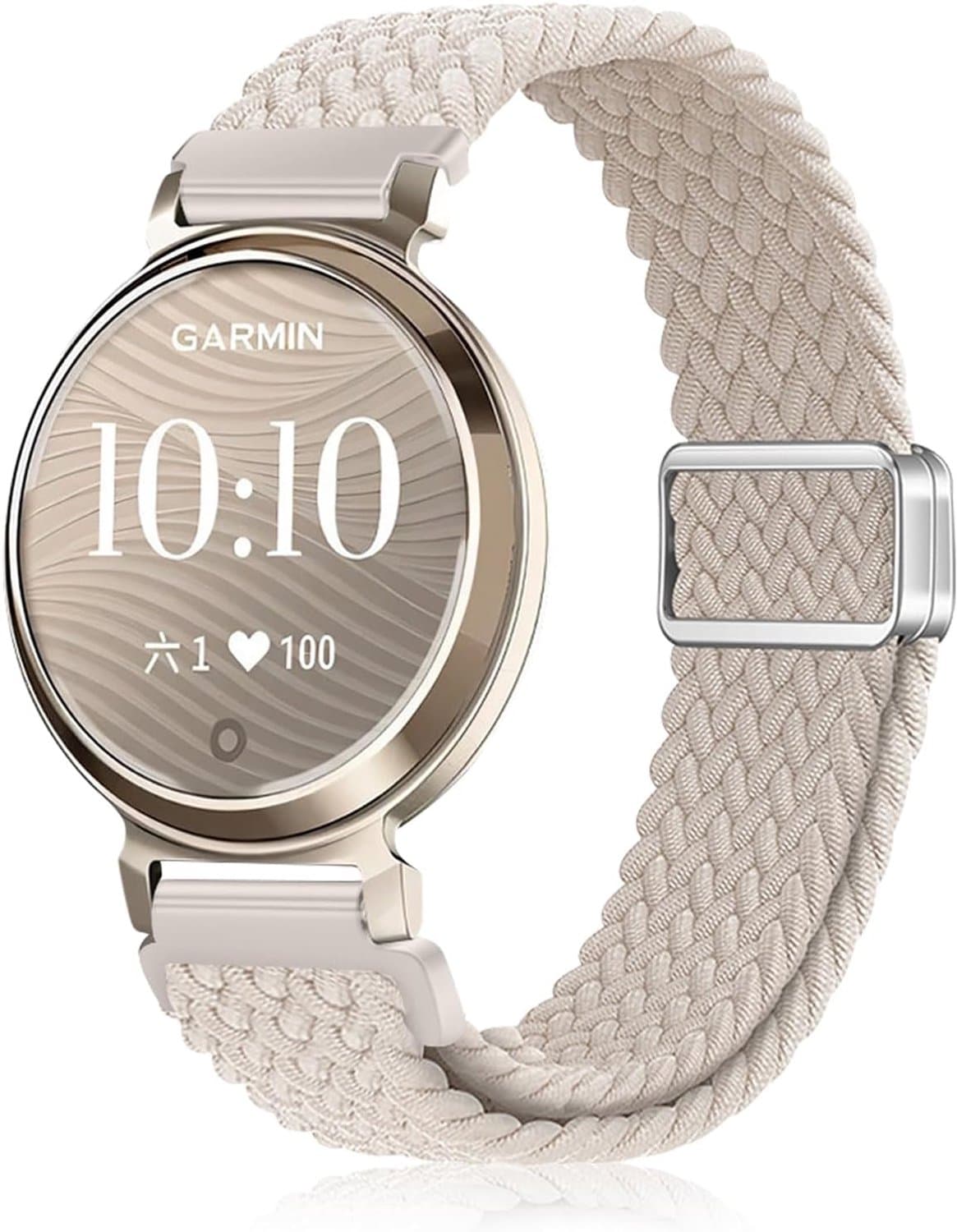 Nylon armband verstelbaar - sportreservemband - compatibel met Garmin Lily 2/2 Active/2 Classic - ideaal voor sporters - ShopVlot