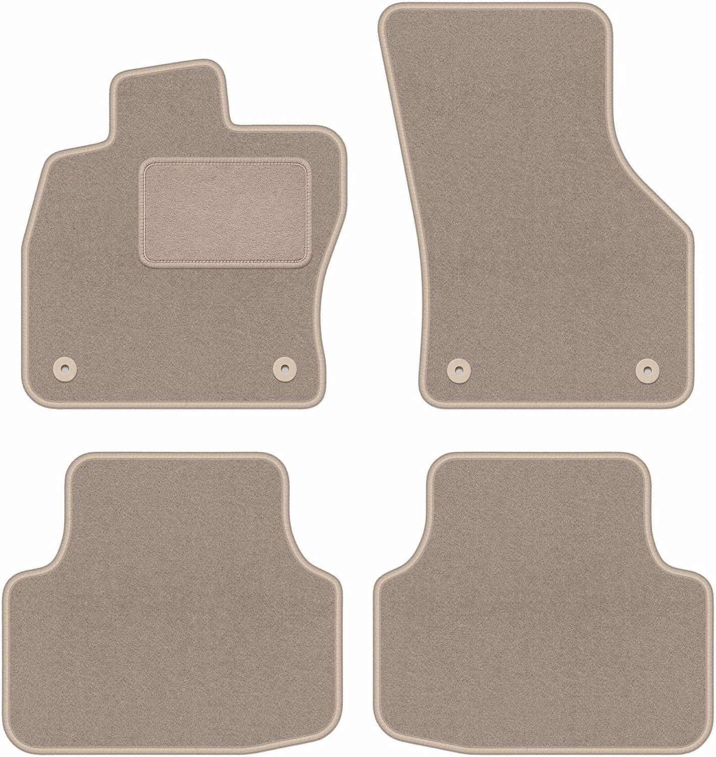 Velours automatten op maat geschikt voor Skoda Octavia IV A7 2020-, LUX