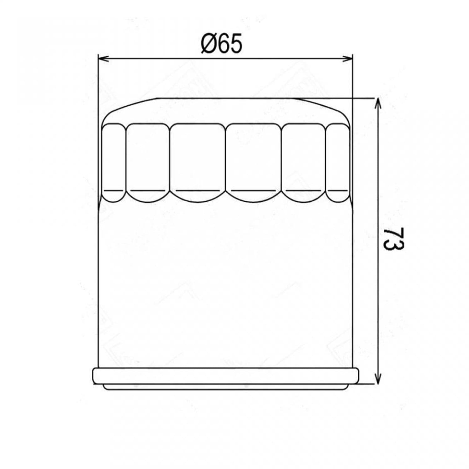 Filtre à huile Athena pour Moto Kawasaki 650 Versys 2008 à 2014 Neuf