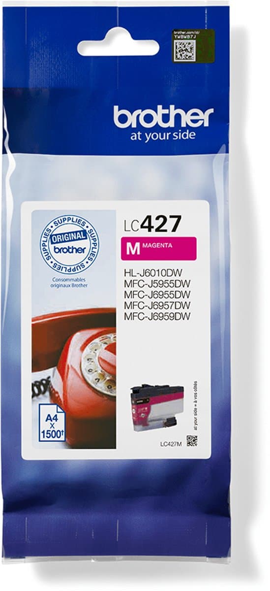 Brother LC427M inktcartridge 1 stuk origineel magenta