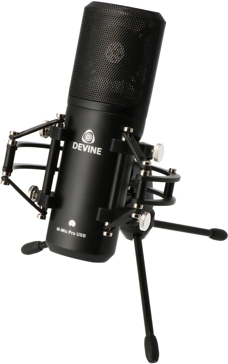 Devine M-Mic PRO USB BK usb-microfoon zwart