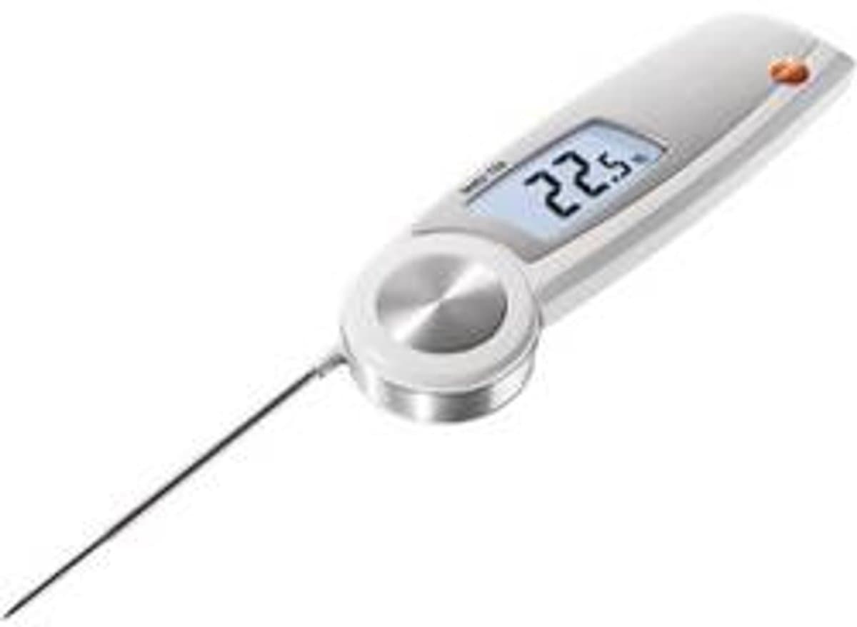 testo 104 Insteekthermometer (HACCP) Meetbereik temperatuur -50 tot 250 °C Sensortype NTC Conform HACCP