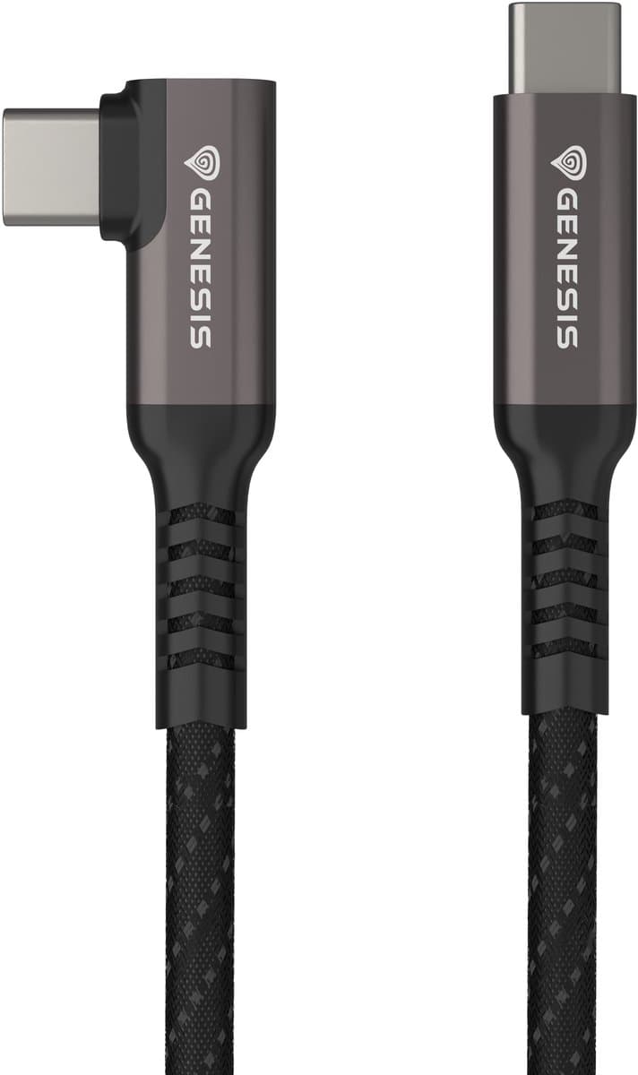 GENESIS NVC-2219 USB-kabel USB 3.2 Gen 2 (3.1 Gen 2) 5 m USB C Zwart, Grijs