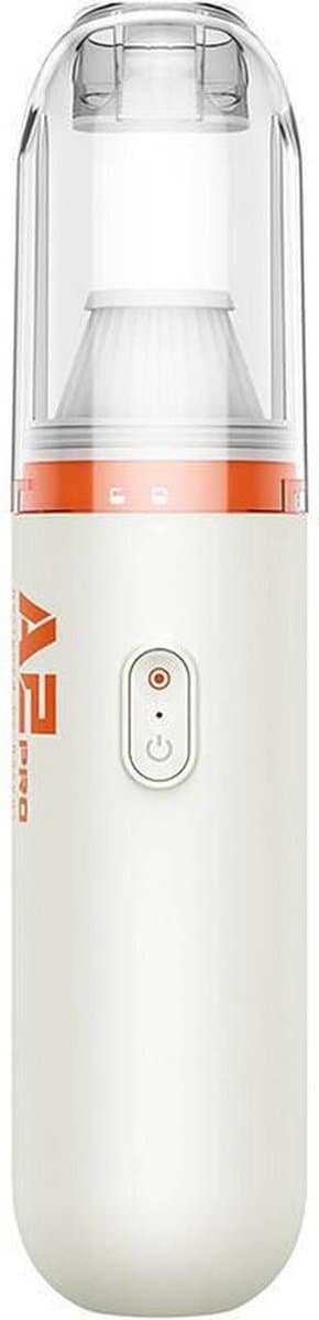 Baseus A2Pro Serie - Draadloze Auto Stofzuiger - 80W - Witte Kleur - HEPA Filter