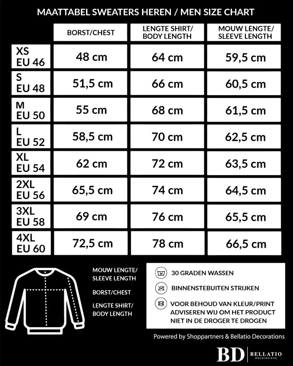 Bellatio Decorations oranje Koningsdag King sweater - heren - grote maten - supporters kleding XXXXL