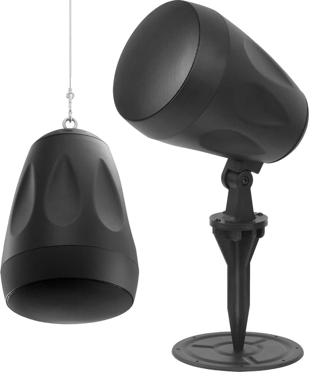 Hangende Luidspreker - Buiten Speaker - Muziek Afspelen Buiten - UV-bestendige Kast - 6.5 inch - Zwart