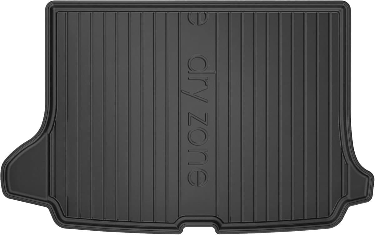 Kofferbakmat Rubber - Auto Mat - Bescherming Auto - Voertuigspecifieke Pasvorm - 74.5 x 123.5 cm - Zwart