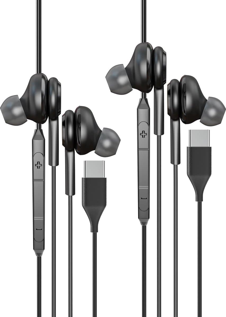 Dailygoods - USB C Gaming Headset met Microfoon en Oordopjes