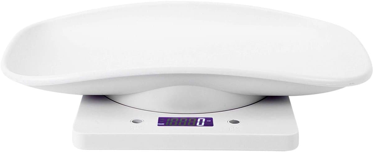 JHUBERS- Huisdierenweegschaal 10 kg - Digitale Weegschaal - Nauwkeurige Sensor - Antislip - Voor Katten/Honden/Papegaaien - Gezondheidsmonitor - Dierenweegschaal