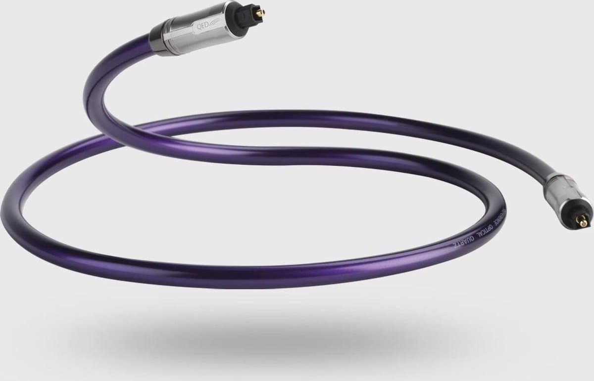 QED Reference Optical Quartz 1,0m - Optische kabel