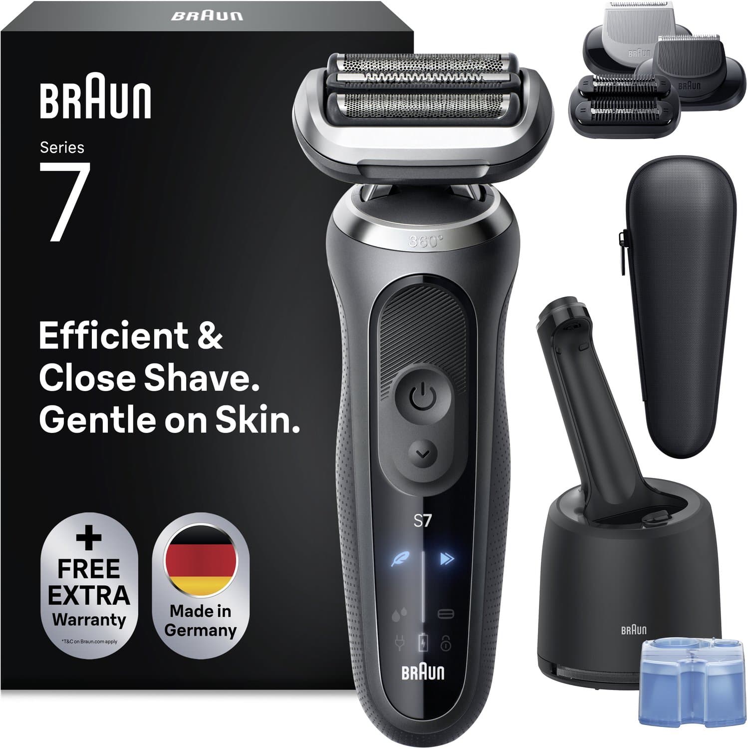 Braun Series 7 72-G7865CC Grijs