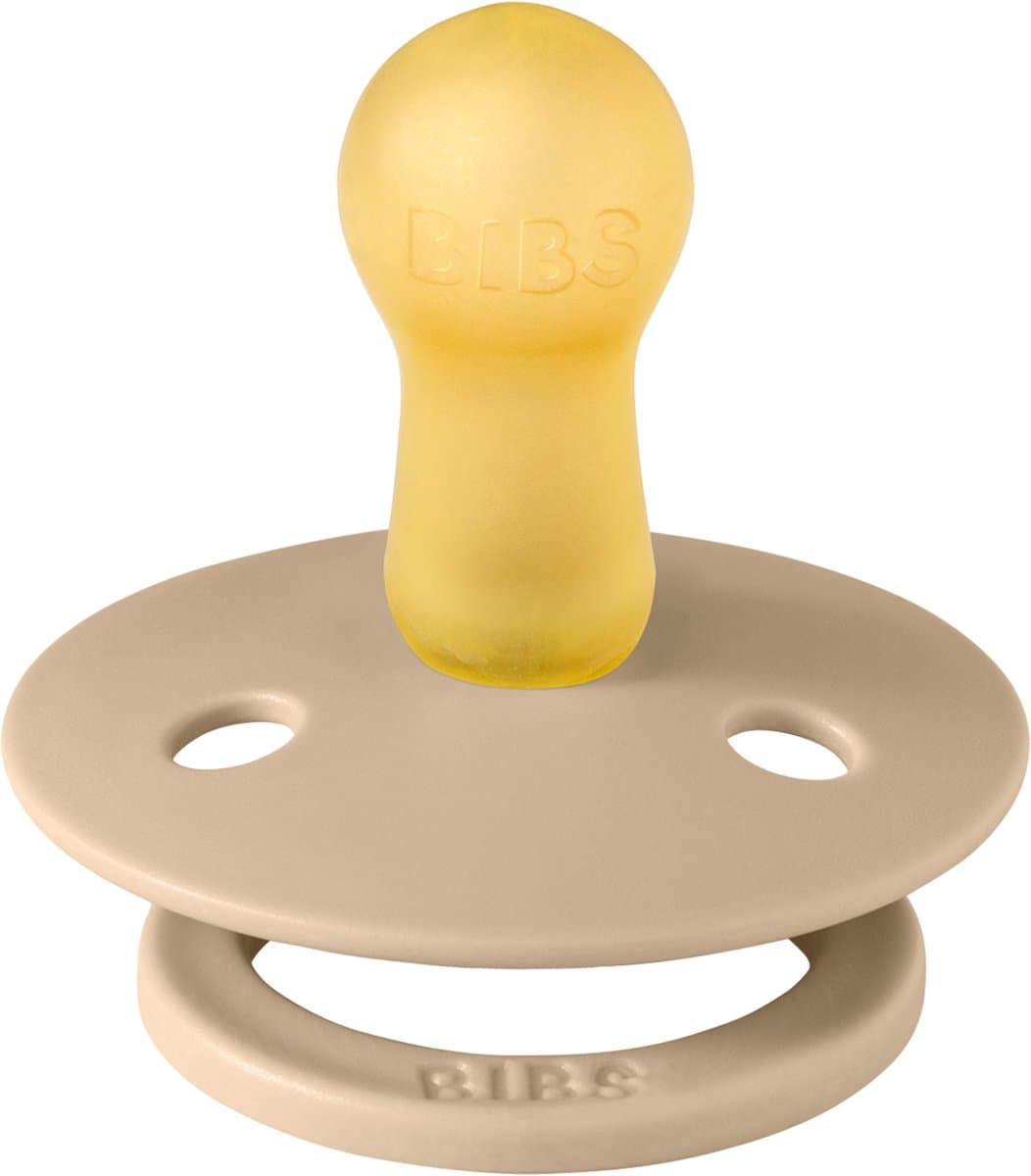 Bibs Taupe 0-6 mnd Fopspeen 100326C