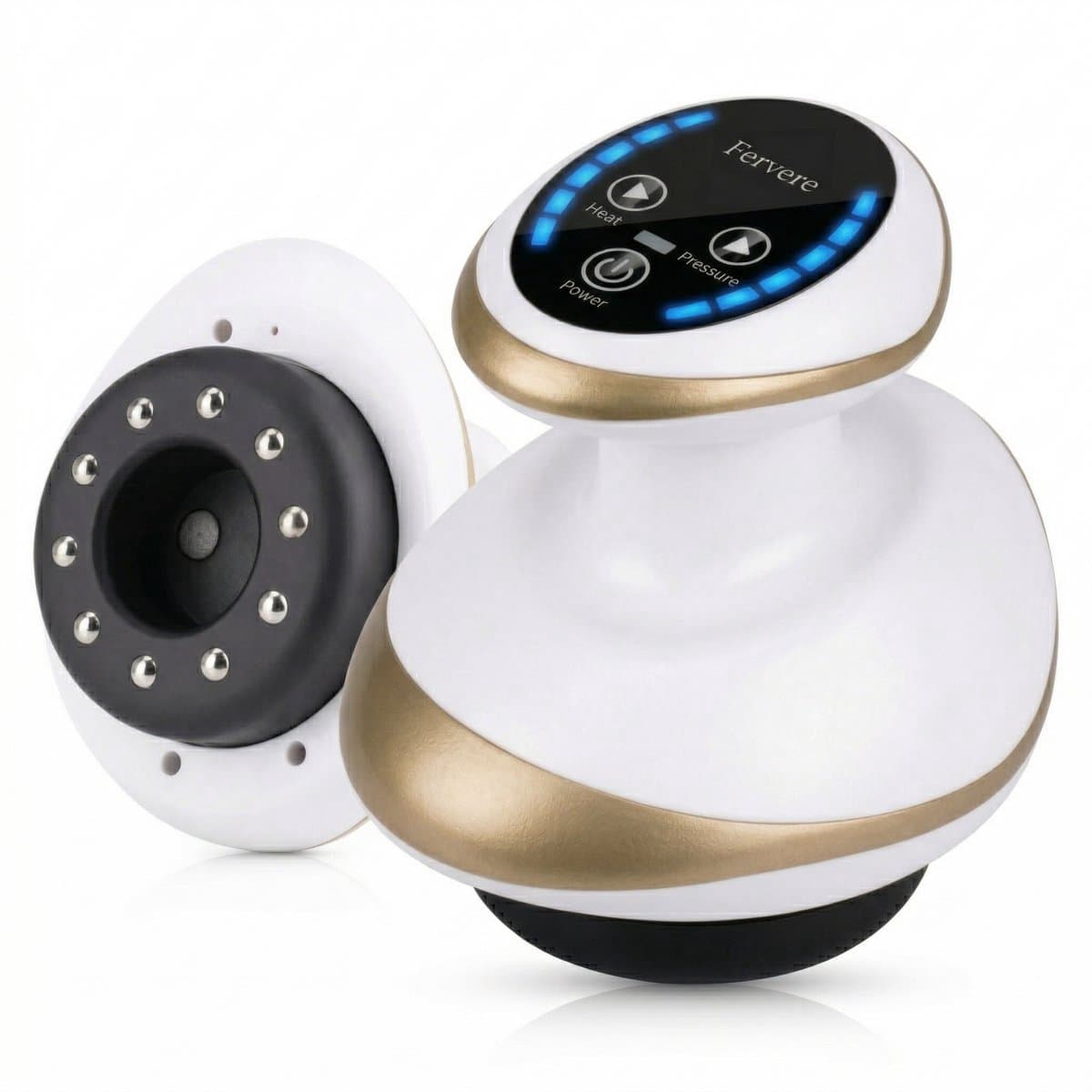 Multifunctionele Massage Apparaat - Elektrische Cupping Apparaat Cellulite - Cup Massage - Gua Sha - Full Body - Draadloos - Rood licht - 9 standen en temperaturen - + potje raw sheaboter