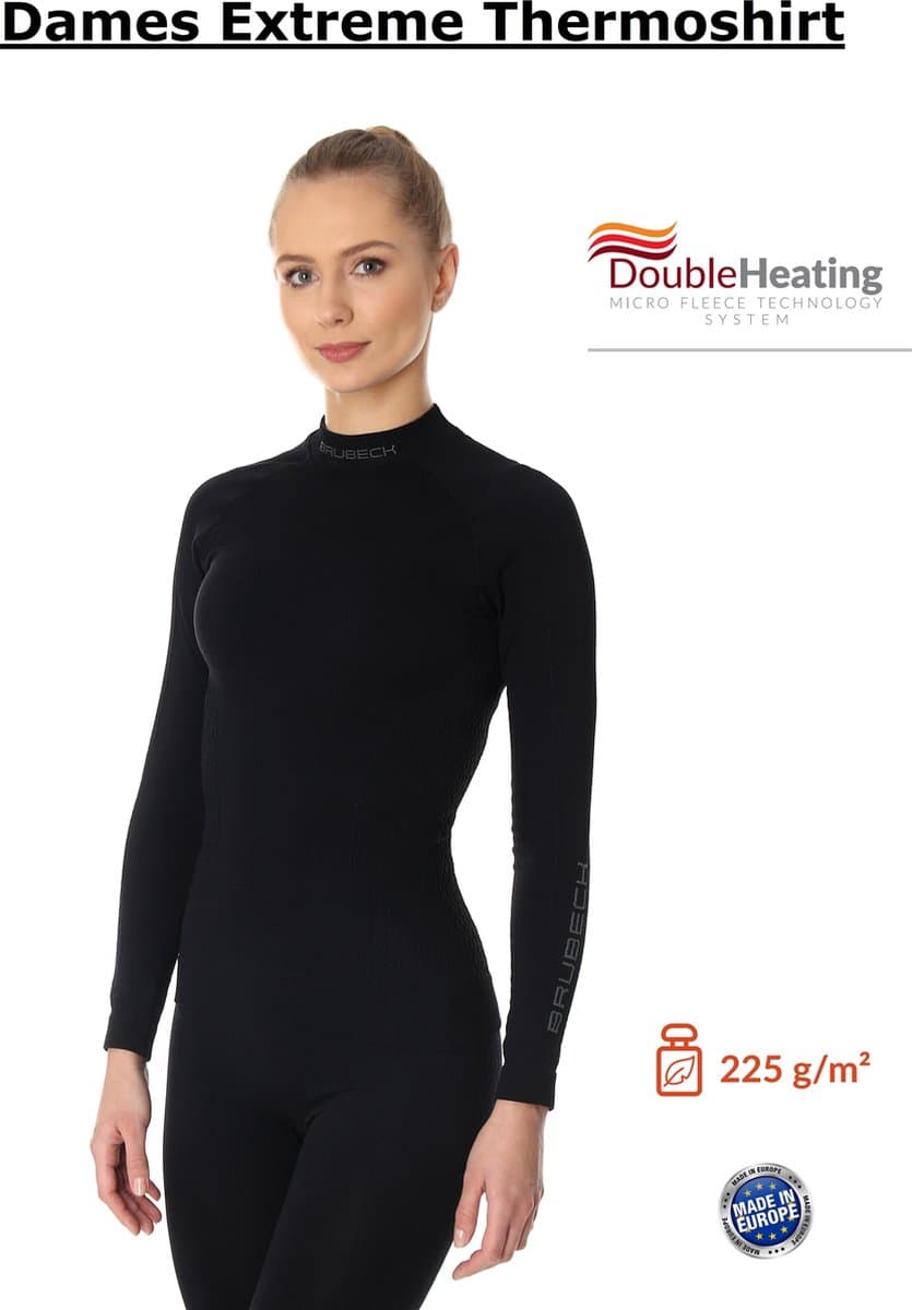 Brubeck Thermoshirt Dames EXTREME - Zwart XL