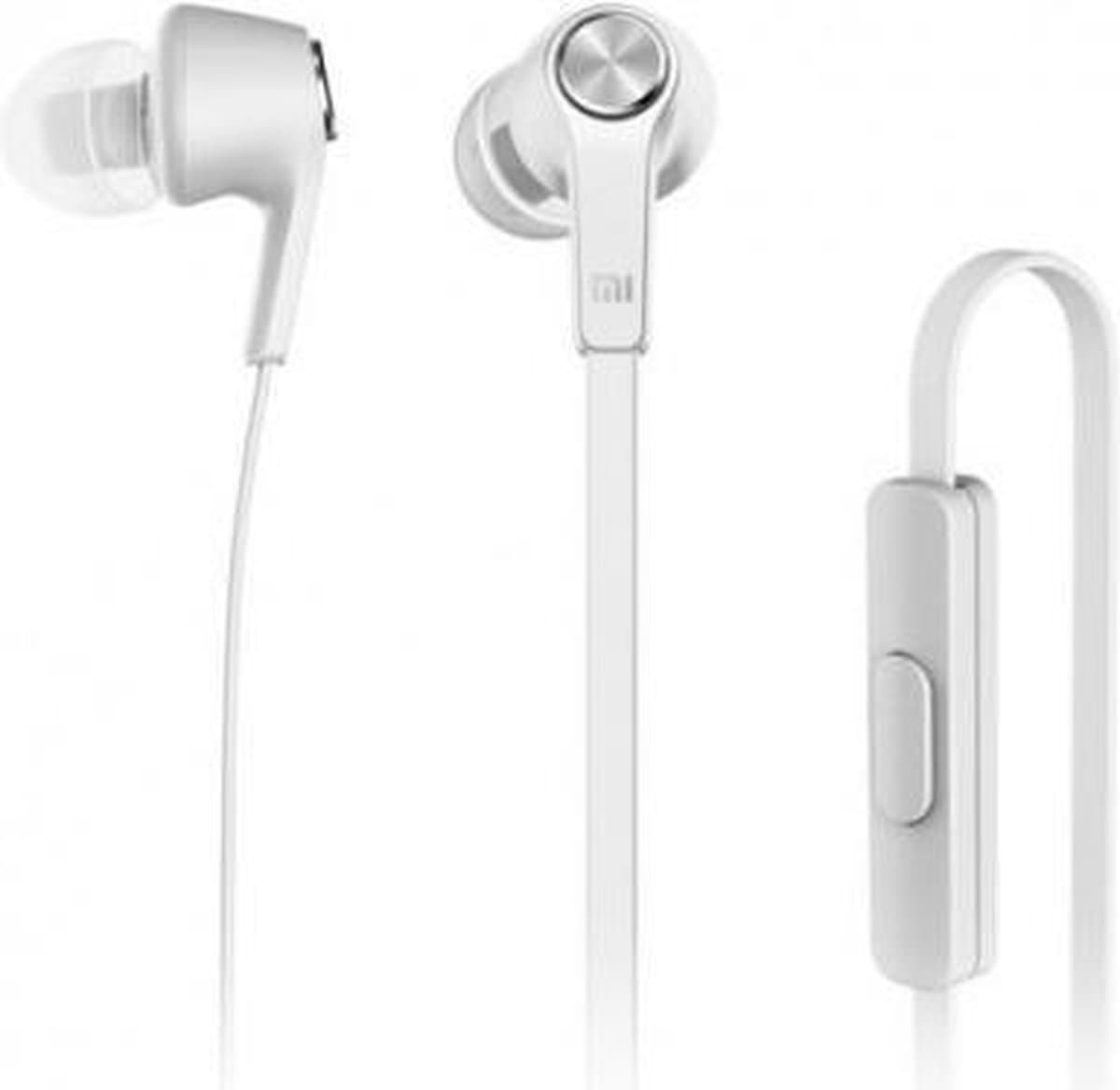 Xiaomi Koptelefoon Premium Headphones Piston In-Ear Oordopjes Wire Control + MIC White