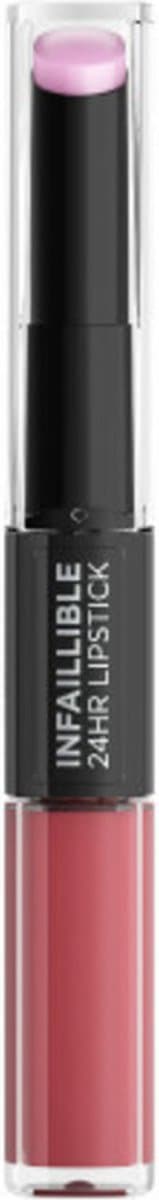 L'Or�al Paris Infaillible 24H Lipstick - Langhoudende 2-staps Lipstick met Vitamine E - 213 Toujour Teaberry - Pruim - 5.7ml