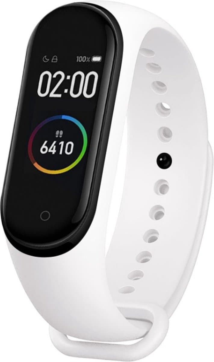 Kiraal Nova - Stappenteller - Activity Tracker - Temperatuurmeter - Bloeddrukmeter - Hartslagmeter - Smartwatch - Horloge - Heren - Dames - Nederlandse Handleiding - Wit