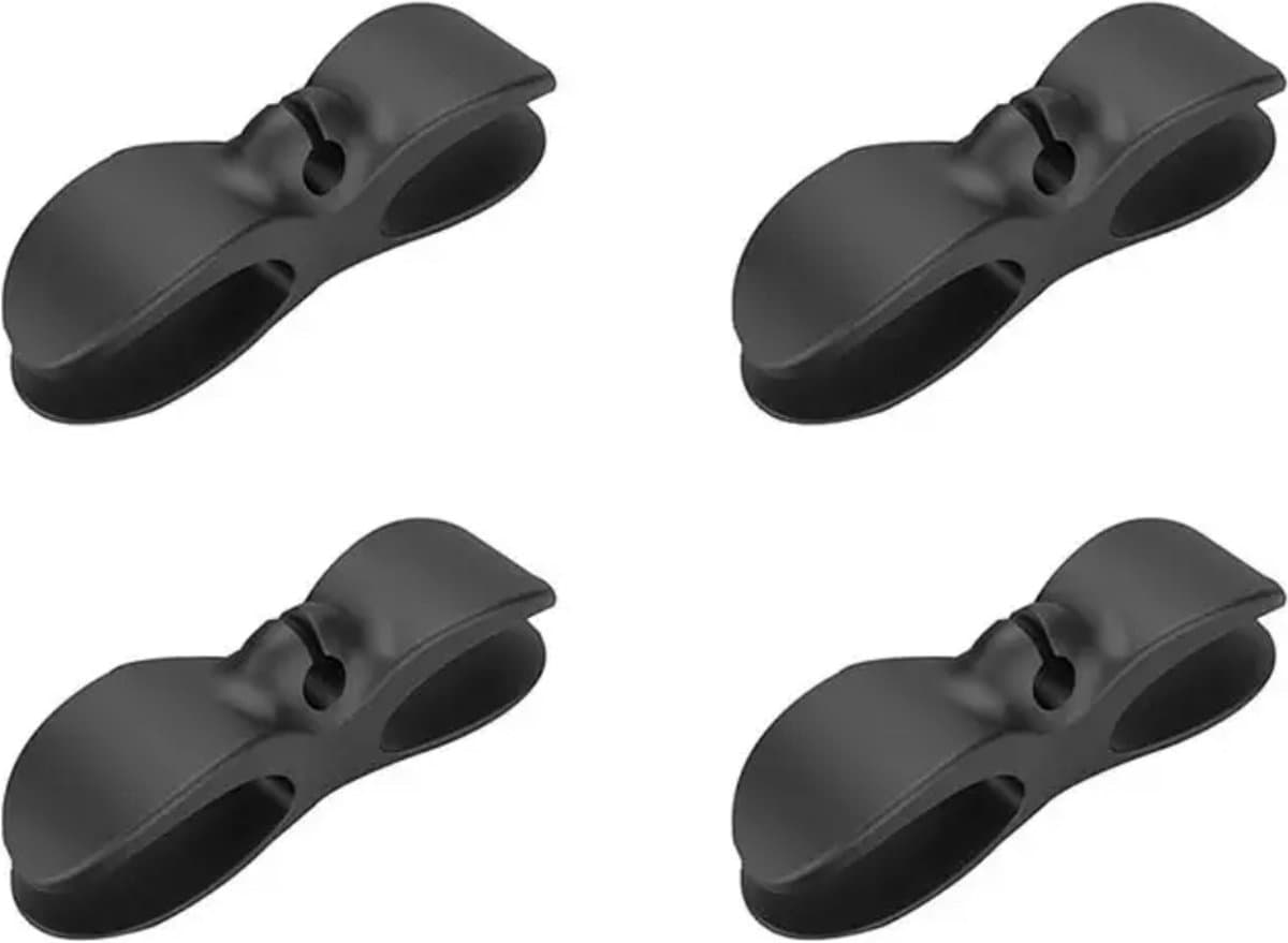Kabel Organiser - Zelfklevend - 4 stuks - Kabelhaspels - Keuken Organizers - Kabelhaspel Apparaten – Kabelhouder - IXEN
