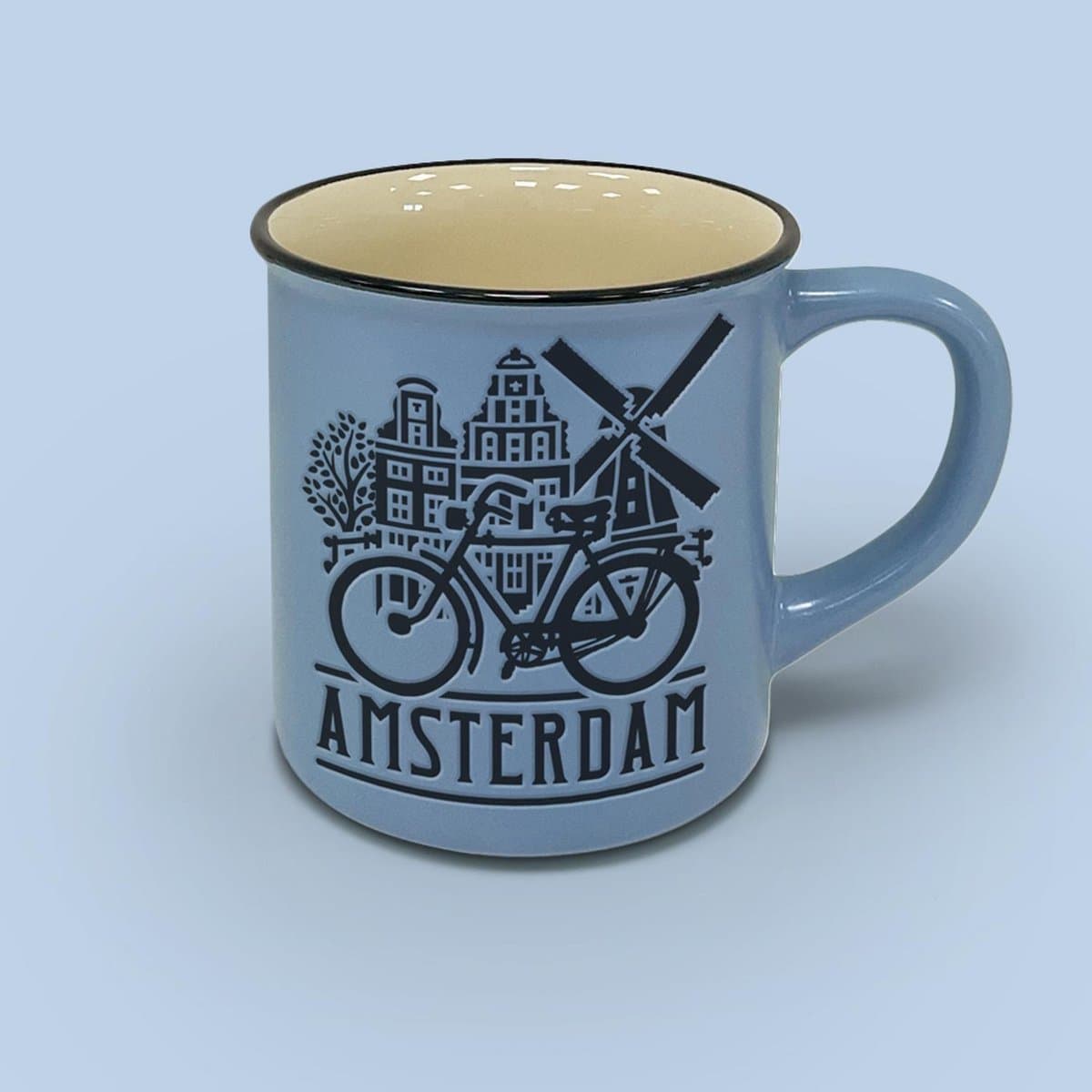 Matix - Stenen beker - Amsterdam - Hollands - blauw