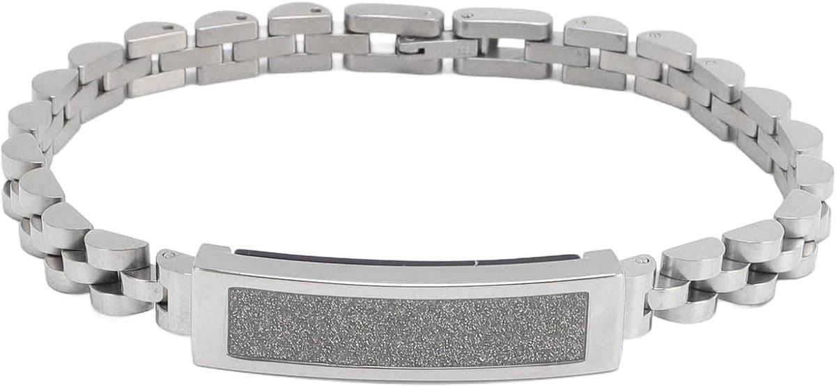 Slimme Armband - Fitness Tracker - Sporten en Gezondheid - IP68 Zwemwaterdicht - 21.5 cm Bandlengte - Zilver