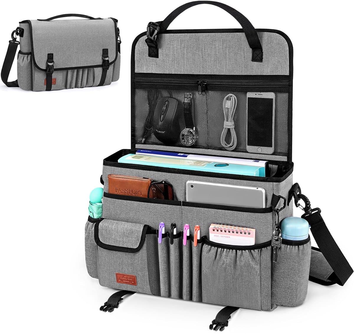 Omgoods - Auto Stoel Organizer voor Voorstoelen met Laptop Compartment