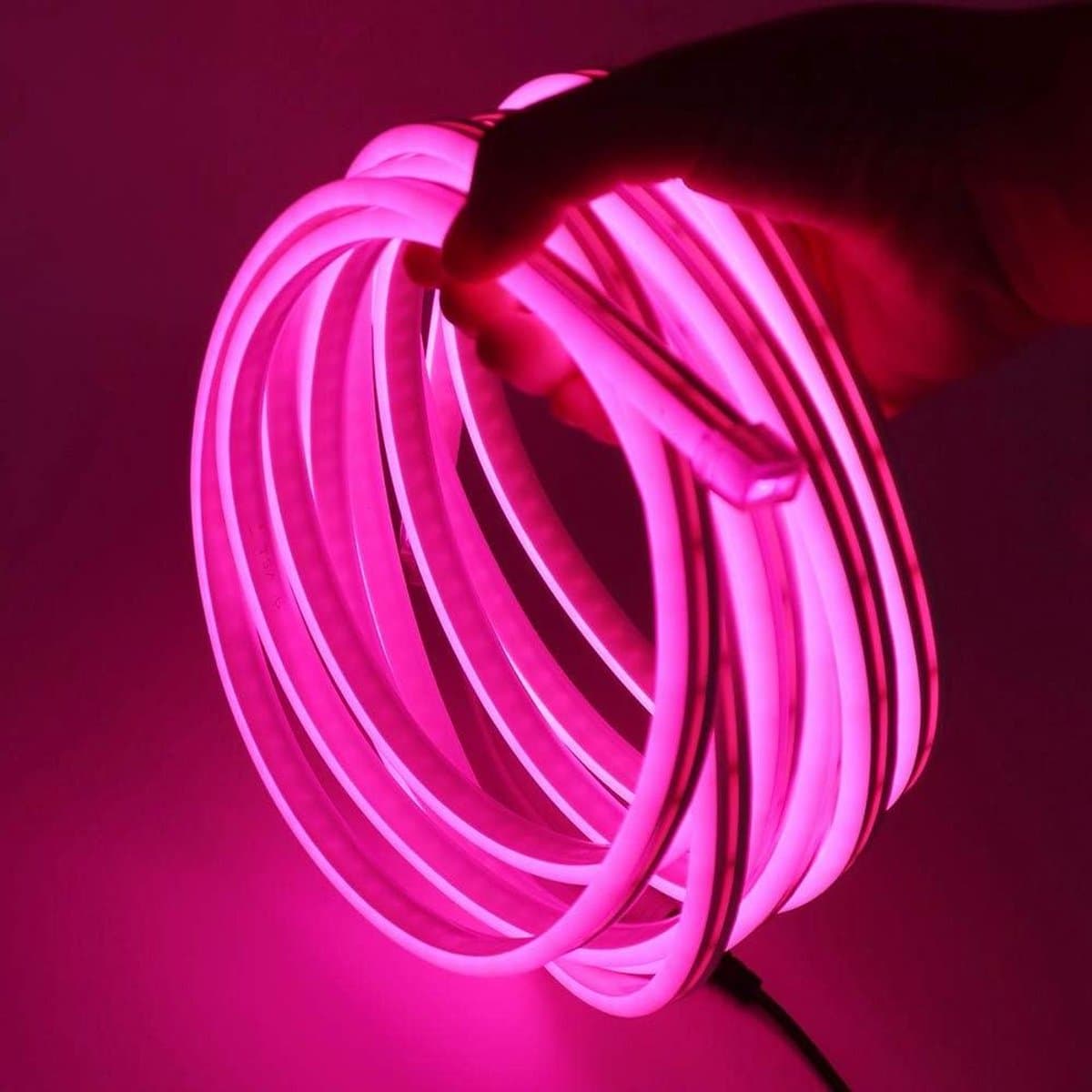 Flexibele Ledstrip - Neon Touwlicht - Feestelijke Decoratie - Waterdicht Ontwerp - 3 Meter - Roze