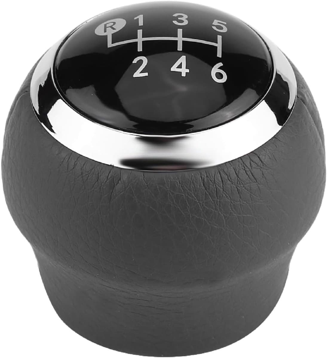 auto 6 versnellingen schakelhendel knop leer zwart compatibel met Corolla Verso Auris Yaris RAV4 2007-2013